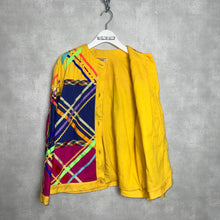 画像をギャラリービューアに読み込む, 80'S USA製 / PATCHWORK COLLARLESS JKT