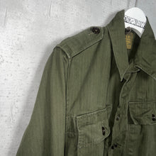 画像をギャラリービューアに読み込む, 50'S オランダ軍 / HBT UTILITY SHIRT JACKET (UNISEX)