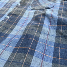 画像をギャラリービューアに読み込む, 60-70'S FRANCE製 / COTTON FLANNEL CHECK PATTERN SHIRT