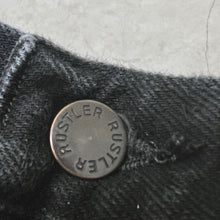 画像をギャラリービューアに読み込む, 80'S MEXICO製 *RUSTLER* / BLACK DENIM W30 L30