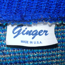 画像をギャラリービューアに読み込む, 80's USA製 / ETHNIC PATTERN P/O KNIT