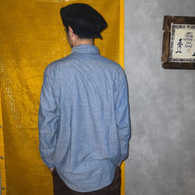 画像をギャラリービューアに読み込む, 70'S USA製 *BIG MAC* / EMBROIDERED CHAMBRAY SHIRT