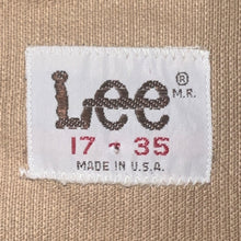 画像をギャラリービューアに読み込む, 70'S USA製 *Lee* / CORDUROY WEATERN SHIRT / 17-35