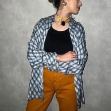 画像をギャラリービューアに読み込む, MOSAIC PATTERN SILK SHIRT (UNISEX)