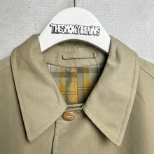 画像をギャラリービューアに読み込む, BAL COLLAR NYLON COAT