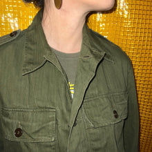 画像をギャラリービューアに読み込む, 50'S オランダ軍 / HBT UTILITY SHIRT JACKET (UNISEX)