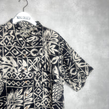 画像をギャラリービューアに読み込む, 90-00'S *BATIK BAY* / WASHABLE SILK SS SHIRT / XXL