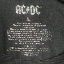 画像をギャラリービューアに読み込む, *AC/DC* OFFICIAL BACK IN BLACK TEE