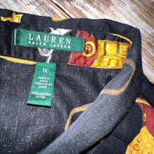 画像をギャラリービューアに読み込む, 90-00'S *LAUREN RALPH LAUREN* / EMBLEM PATTERN SHIRT