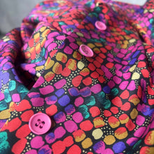 画像をギャラリービューアに読み込む, 80'S MULTI PATTERN L/S SHIRT DRESS