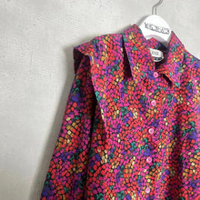 画像をギャラリービューアに読み込む, 80'S MULTI PATTERN L/S SHIRT DRESS