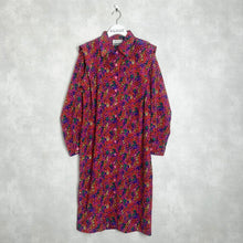 画像をギャラリービューアに読み込む, 80'S MULTI PATTERN L/S SHIRT DRESS