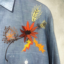 画像をギャラリービューアに読み込む, 70'S USA製 *BIG MAC* / EMBROIDERED CHAMBRAY SHIRT