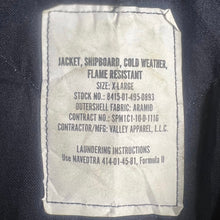 画像をギャラリービューアに読み込む, '01年製 US NAVY SHIPBOARD JKT / XL