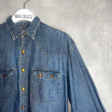 画像をギャラリービューアに読み込む, *SANBUSCO* WESTAN DENIM SHIRT