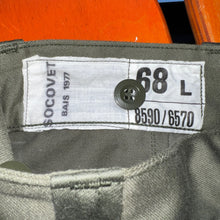 画像をギャラリービューアに読み込む, 70'S FRENCH ARMY / M-64 CARGO PANTS / 68L