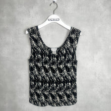 画像をギャラリービューアに読み込む, 90'S PLEATED SLEEVELESS BLOUSE