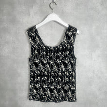 画像をギャラリービューアに読み込む, 90'S PLEATED SLEEVELESS BLOUSE