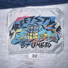 画像をギャラリービューアに読み込む, 80-90'S *UMBRO* / EMBROIDERED LOGO ZIP-UP JKT 32