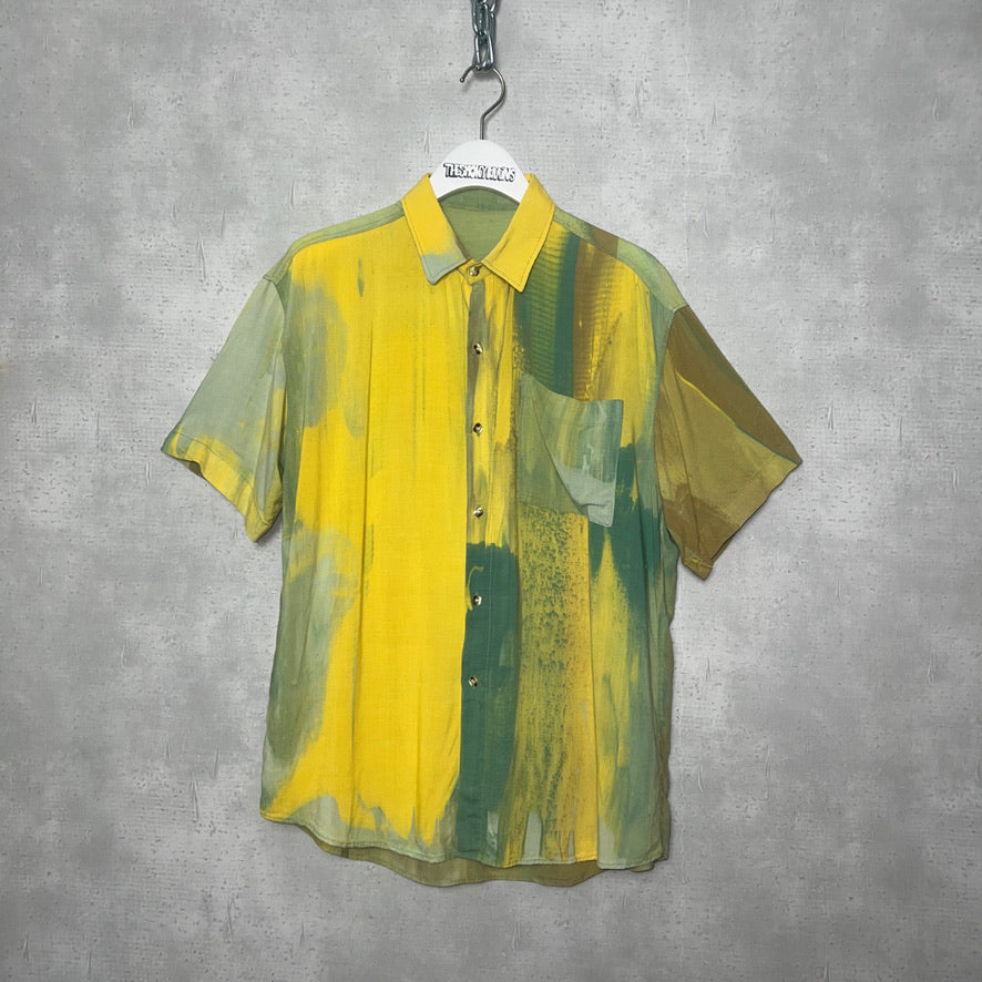 MARBLE PATTERN SS SHIRT (UNISEX)