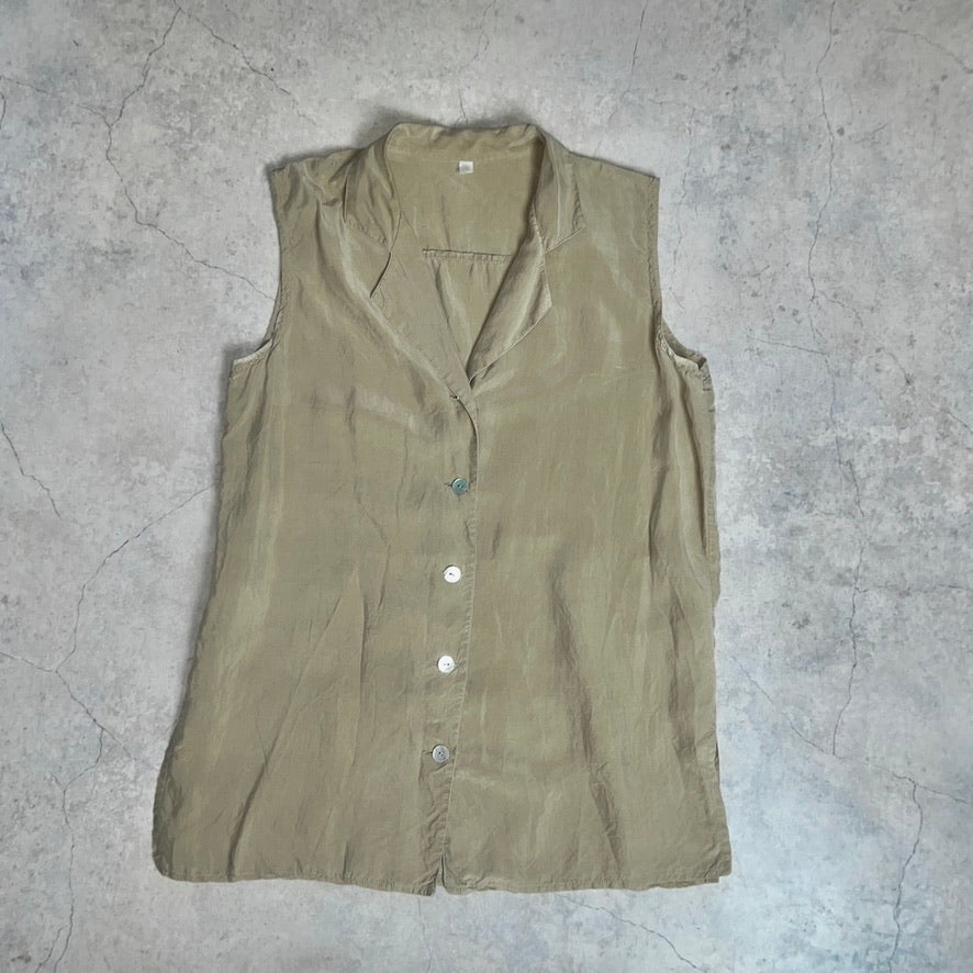 CUPRO LONG SHIRT VEST