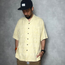 画像をギャラリービューアに読み込む, *JAMAICA JAXX* / WASHABLE SILK JACQUARD SS SHIRT / L

