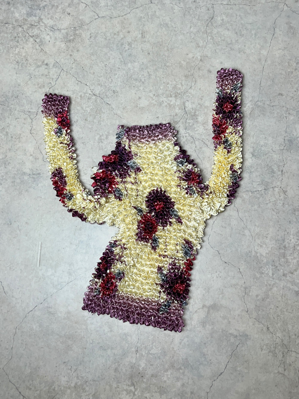 SILK 100% / POPCORN PO SHIRT