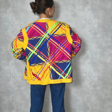 画像をギャラリービューアに読み込む, 80&#39;S USA製 / PATCHWORK COLLARLESS JKT
