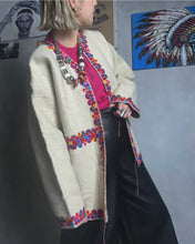 画像をギャラリービューアに読み込む, CHAMULA HAND EMBROIDERED WOOL JKT
