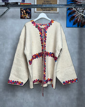 画像をギャラリービューアに読み込む, CHAMULA HAND EMBROIDERED WOOL JKT
