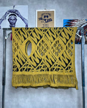 画像をギャラリービューアに読み込む, ITALY製 / JACQUARD WOOL KNIT SHAWL (UNISEX)
