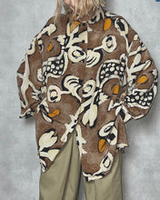 画像をギャラリービューアに読み込む, PSYCHEDELIC PATTERN SATIN SHIRT (UNISEX) / EURO
