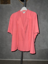 画像をギャラリービューアに読み込む, HALF SLEEVE  RAYON SHIRT JACKET / 80&#39;S U.S.A.製
