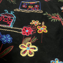 画像をギャラリービューアに読み込む, 90-00&#39;S INDIA製 / EMBROIDERED COTTON TWILL JKT
