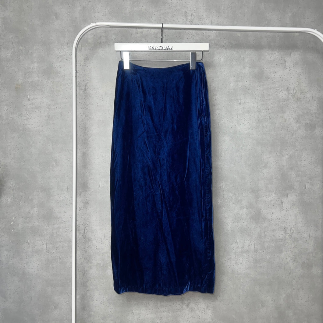 80'S USA製 NORMA KAMALI / VELOR TIGHT SKIRT