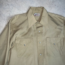 画像をギャラリービューアに読み込む, 70&#39;S *POOL of SHERMAN*  / WESTERN SHIRT / 15-33 (UNISEX)
