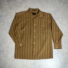 画像をギャラリービューアに読み込む, OPEN COLLAR STRIPE SHIRT / XL
