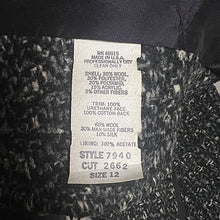 画像をギャラリービューアに読み込む, 70-80&#39;S USA製 / TWEED JKT / XL
