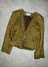 画像をギャラリービューアに読み込む, GIVENCHY METALLIC SILK WOVEN JKT / 80-90&#39;S FRANCE
