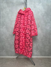 画像をギャラリービューアに読み込む, ORGANDY OVERCOAT WITH FLORAL EMBROIDERY / 60&#39;S
