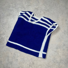 画像をギャラリービューアに読み込む, BLUE HAND WOVEN KNIT VEST
