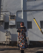 画像をギャラリービューアに読み込む, ［DEAD STOCK］BOTANICAL &amp; ANIMALS PRINTED DRESS /  80-90&#39;S U.S.A.
