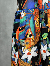 画像をギャラリービューアに読み込む, ［DEAD STOCK］BOTANICAL &amp; ANIMALS PRINTED DRESS /  80-90&#39;S U.S.A.
