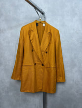 画像をギャラリービューアに読み込む, UNION MADE / LINEN DOUBLE BREASTED JACKET / 80&#39;S U.S.A.製
