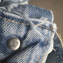 画像をギャラリービューアに読み込む, RE-ART / PATCHWORK DENIM SKIRT
