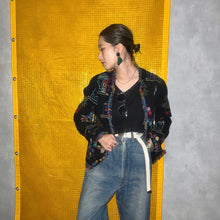 画像をギャラリービューアに読み込む, 90-00&#39;S INDIA製 / EMBROIDERED COTTON TWILL JKT
