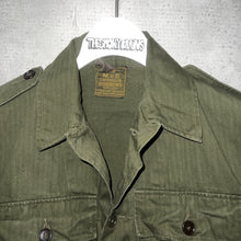 画像をギャラリービューアに読み込む, 50&#39;S オランダ軍 / HBT UTILITY SHIRT JACKET (UNISEX)
