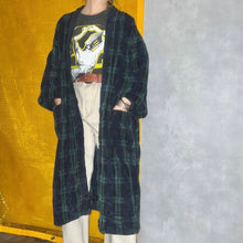 画像をギャラリービューアに読み込む, coming soon... / 70-80&#39;S BLACK WATCH PILE GOWN  (UNISEX)
