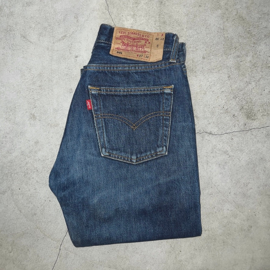 90'S BELGIUM製 EURO*Levi's* 501 JEANS / W27 L32