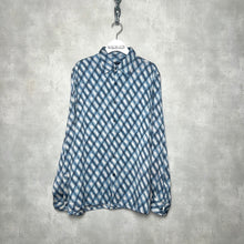 画像をギャラリービューアに読み込む, MOSAIC PATTERN SILK SHIRT (UNISEX)
